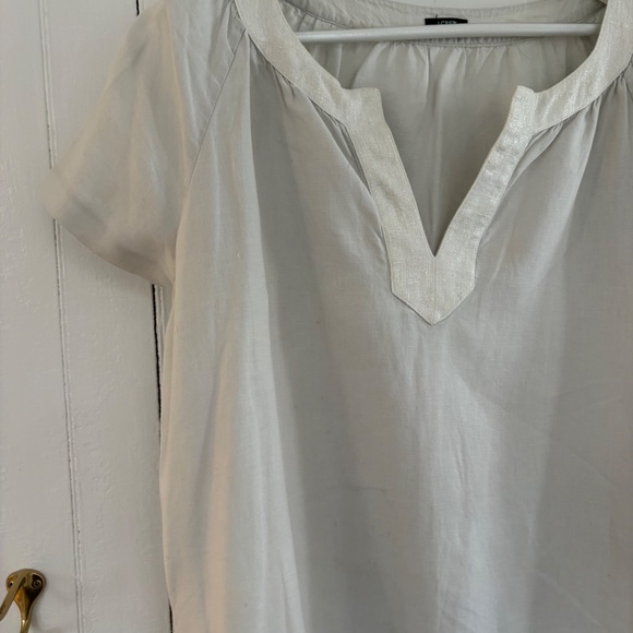 J Crew Linen Summer Dress 12 - Picture 7 of 11